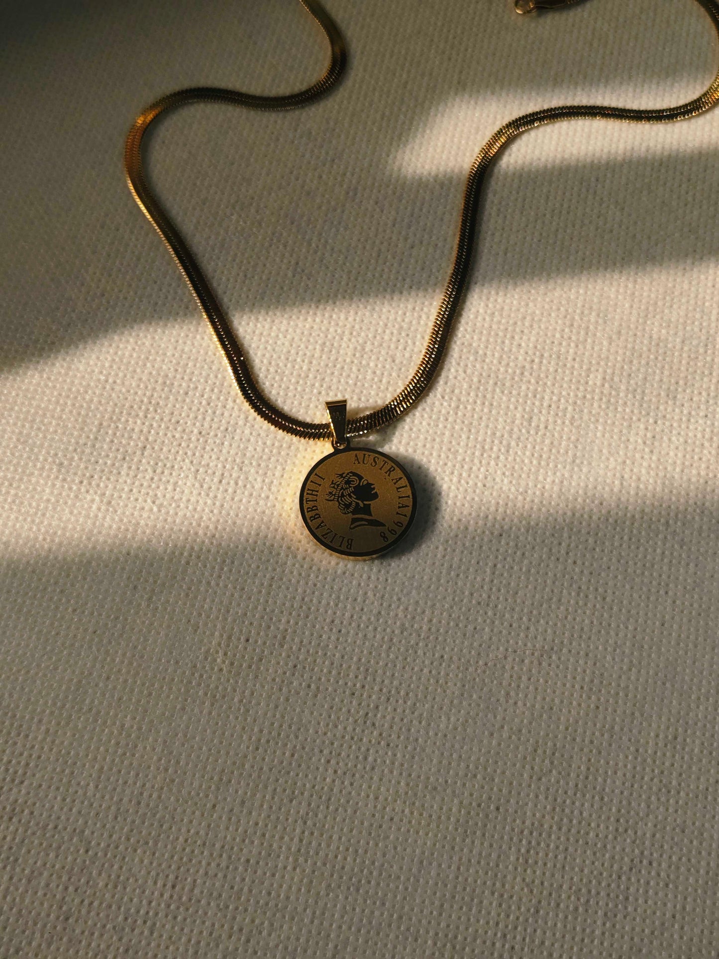 Coin Medallion Necklace