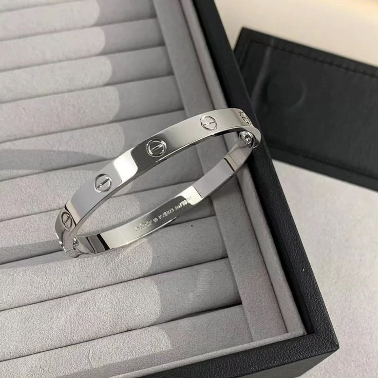 Love Cartier Cuff Bracelet - Silver
