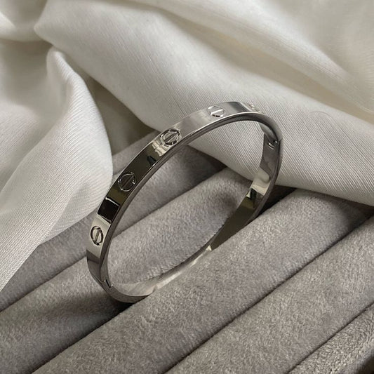 Love Cartier Cuff Bracelet - Silver