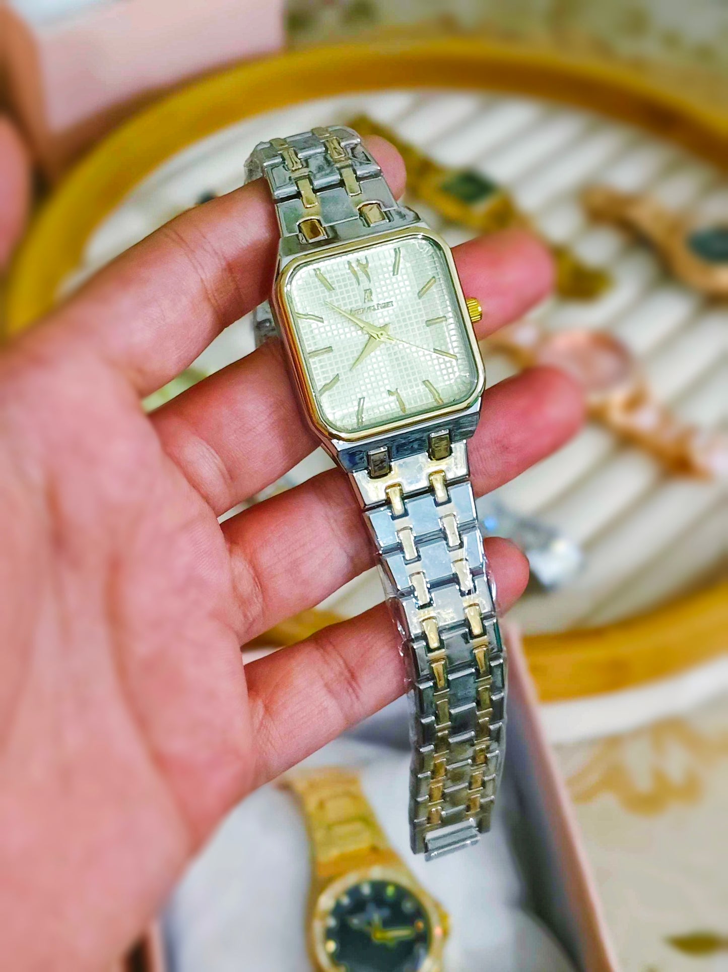 Arabic numerals Unisex watch