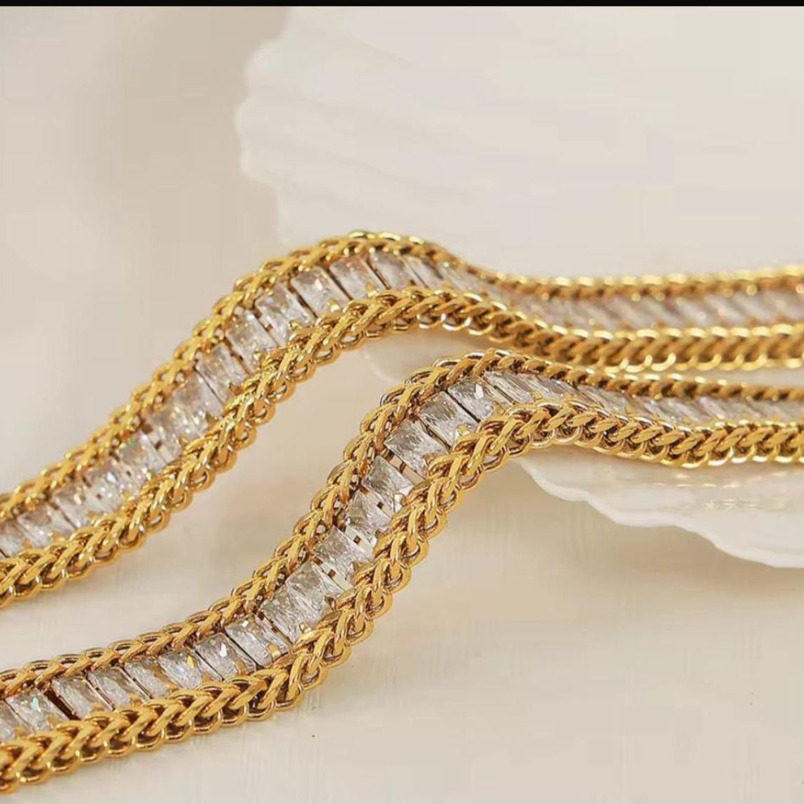Baguette Tennis Bracelet